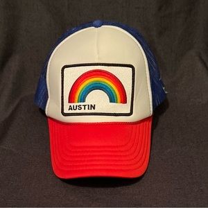 Aviator Nation - Austin Rainbow Trucker Hat